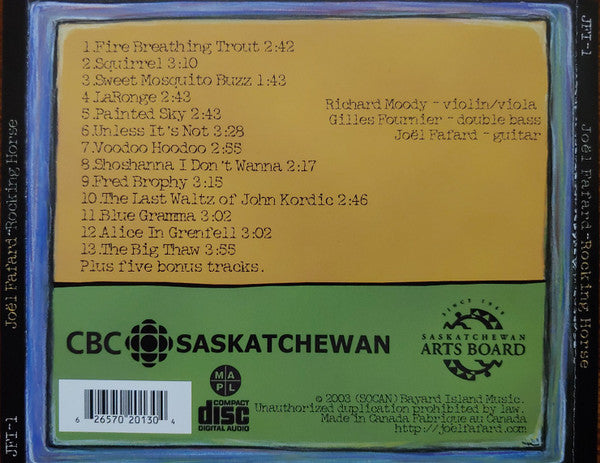 Joël Fafard : Rocking Horse (CD, Album)