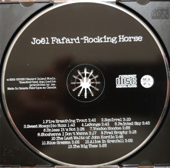 Joël Fafard : Rocking Horse (CD, Album)
