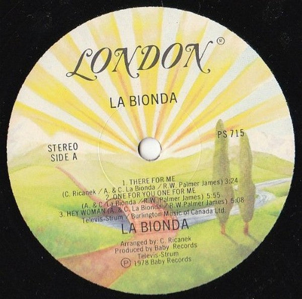 La Bionda : La Bionda (LP, Album, Gat)