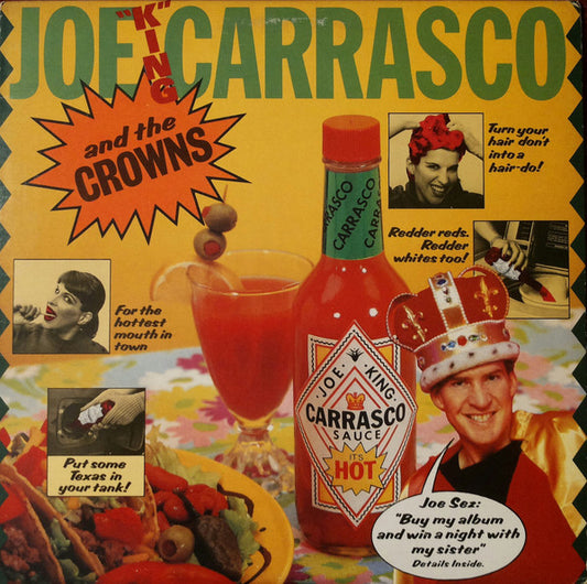 Joe "King" Carrasco And The Crowns* : Joe "King" Carrasco And The Crowns (LP, Album)