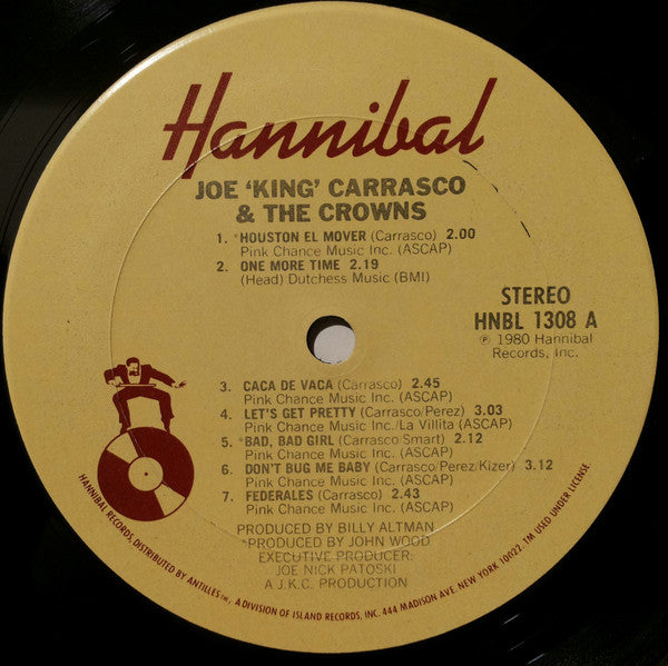 Joe King Carrasco & The Crowns : Joe "King" Carrasco And The Crowns (LP, Album)