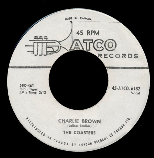 The Coasters : Charlie Brown (7")
