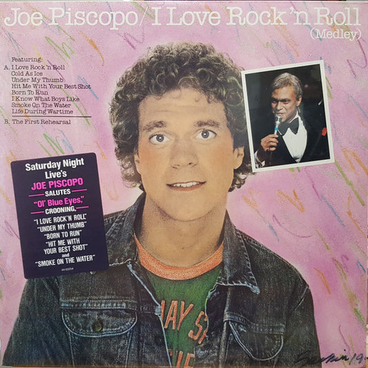 Joe Piscopo : I Love Rock 'N Roll (Medley) (12")
