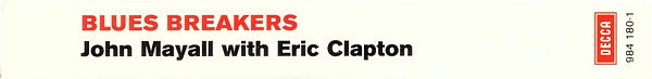John Mayall With Eric Clapton : Blues Breakers (2xCD, Album, Mono, RE, Del)