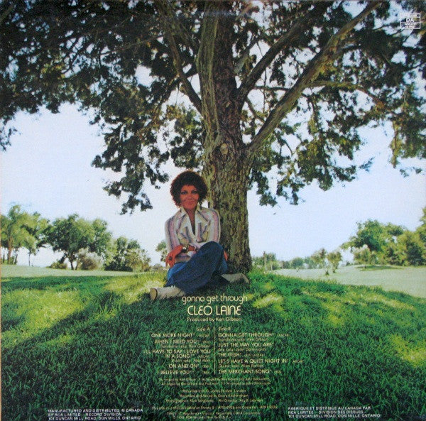 Cleo Laine : Gonna Get Through (LP, Album)