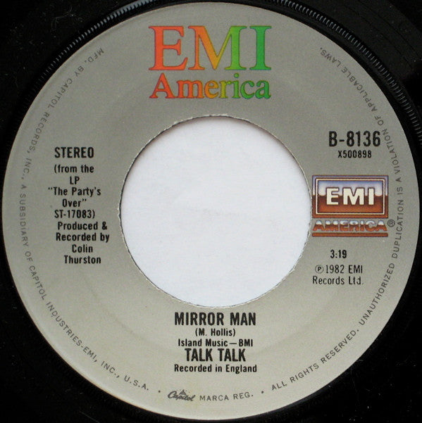 Talk Talk : Talk Talk (7", Single, Jac)