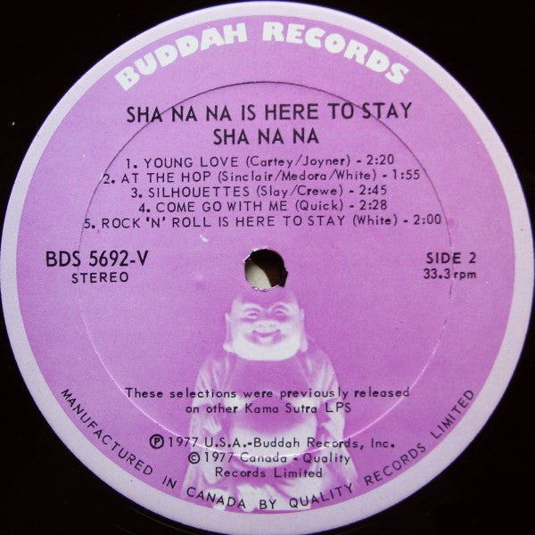 Sha Na Na : Sha Na Na Is Here To Stay (LP, Comp)