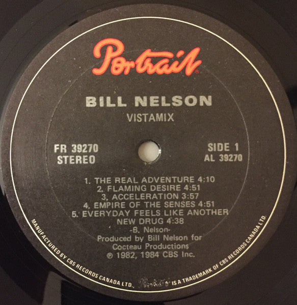 Bill Nelson : Vistamix (LP, Comp)