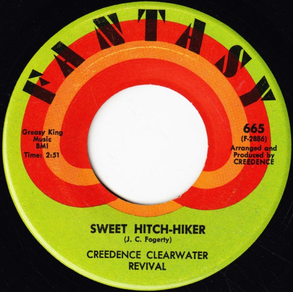 Creedence Clearwater Revival : Sweet Hitch-Hiker / Door To Door (7", Single, Hol)