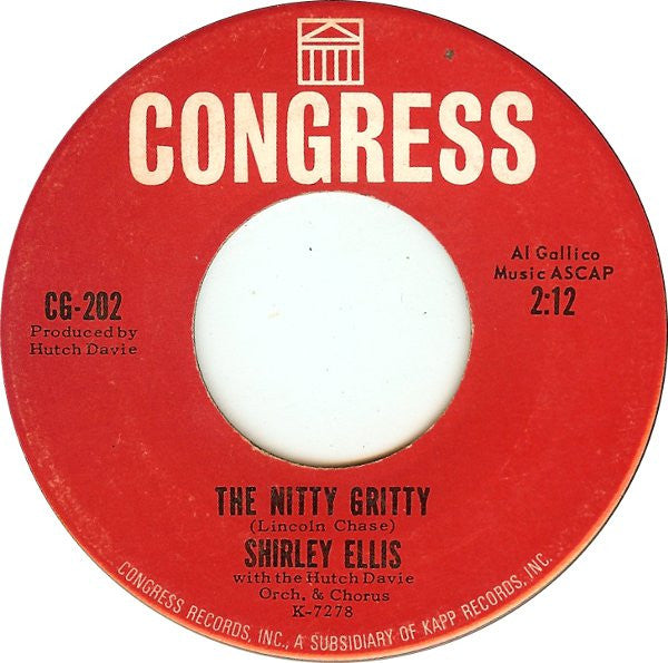 Shirley Ellis : The Nitty Gritty / Give Me A List (7", Single, Roc)