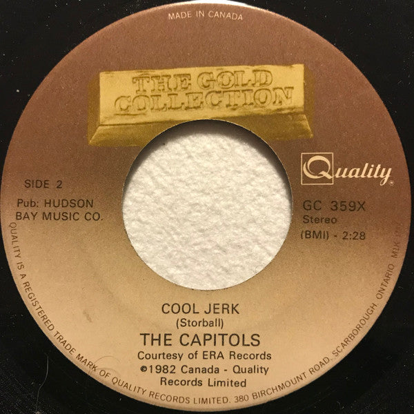 The Capitols / Soul Survivors : Cool Jerk / Expressway To Your Heart (7", Single, RE)