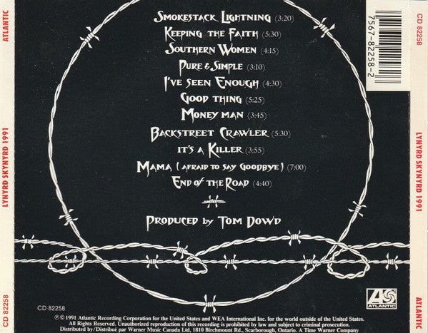 Lynyrd Skynyrd : 1991 (CD, Album)