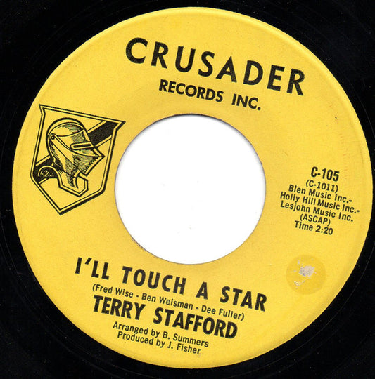 Terry Stafford : I'll Touch A Star (7", Alc)