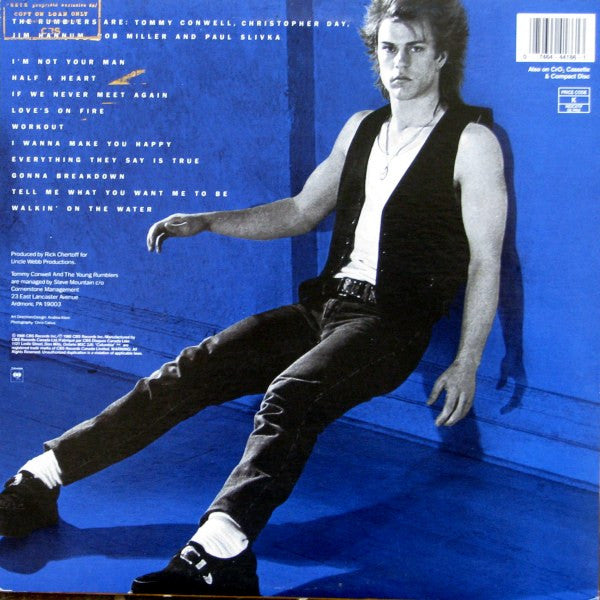 Tommy Conwell And The Young Rumblers : Rumble (LP, Album)