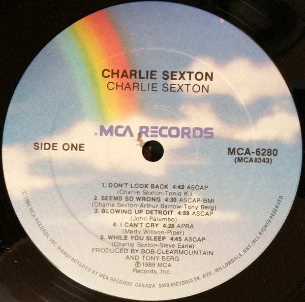 Charlie Sexton : Charlie Sexton (LP, Album)