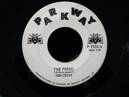 Don Covay : The Froog / One Little Boy Had Money (7")