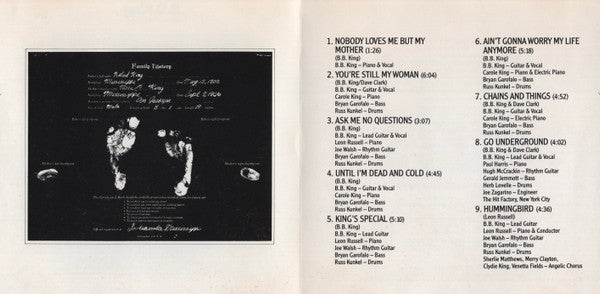 B.B. King : Indianola Mississippi Seeds (CD, Album, RE, JVC)