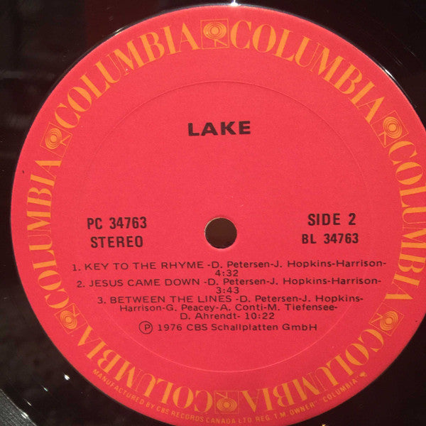 Lake (2) : Lake (LP, Album)