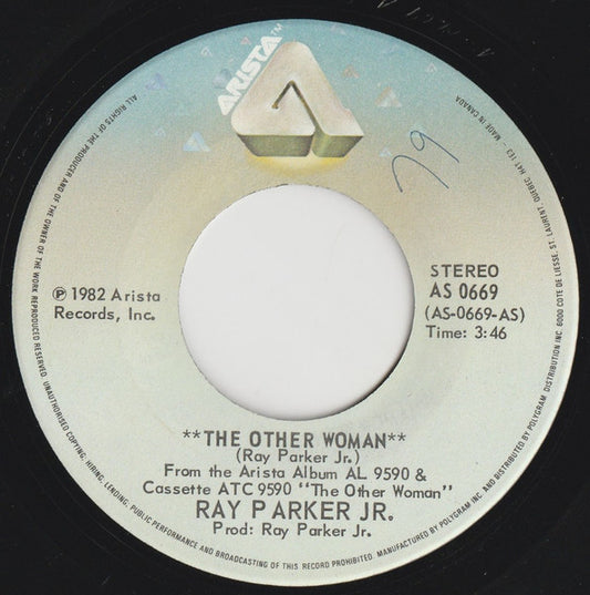 Ray Parker Jr. : The Other Woman (7", Single)