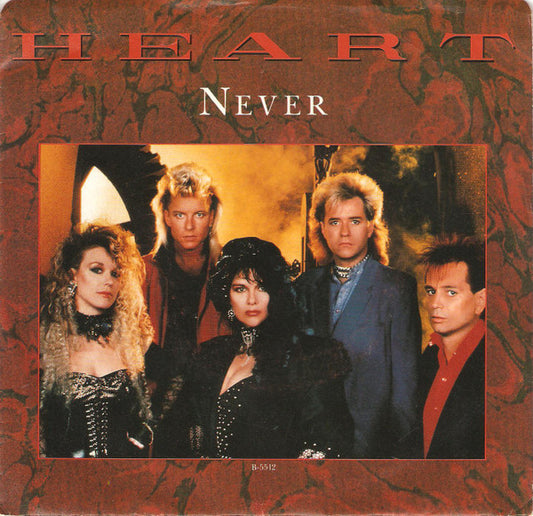 Heart : Never (7", Single)