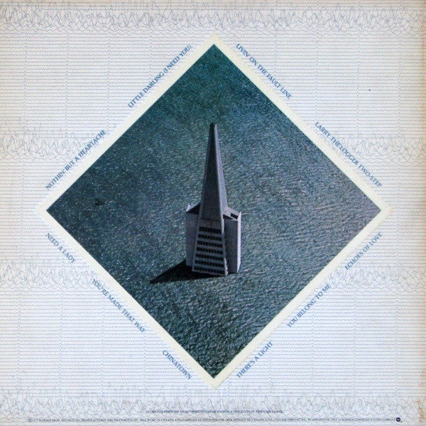 The Doobie Brothers : Livin' On The Fault Line (LP, Album)