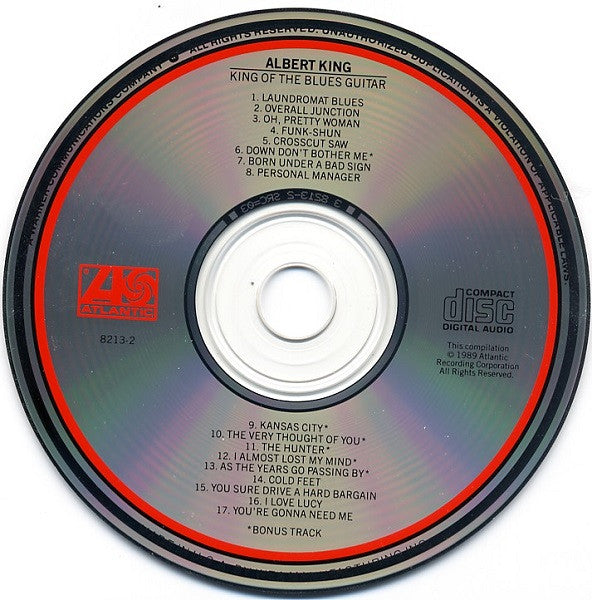 Albert King : King Of The Blues Guitar (CD, Comp, Mono, All)