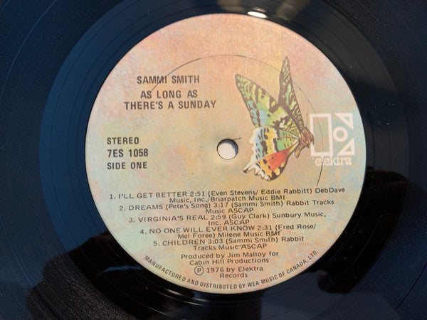 Sammi Smith : As Long As There's A Sunday (LP, Album)
