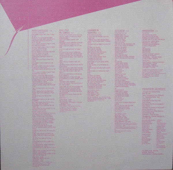 Helen Reddy : Imagination (LP, Album)