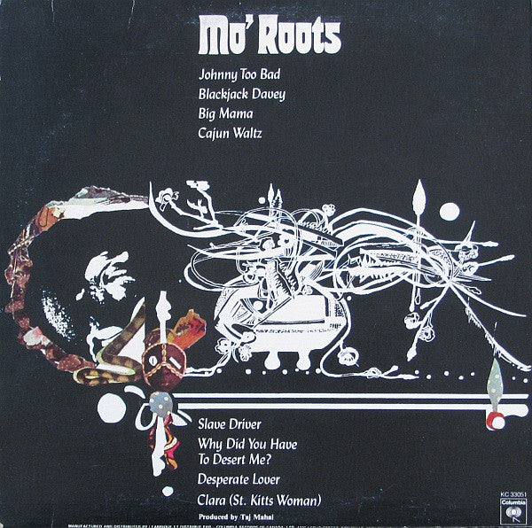 Taj Mahal : Mo' Roots (LP, Album)