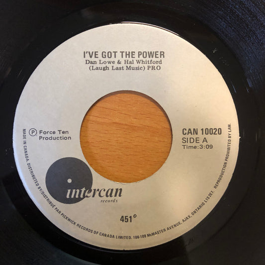 451° : I've Got The Power / It's Alright (7")