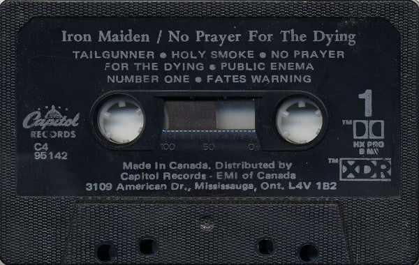 Iron Maiden : No Prayer For The Dying (Cass, Album, Dol)