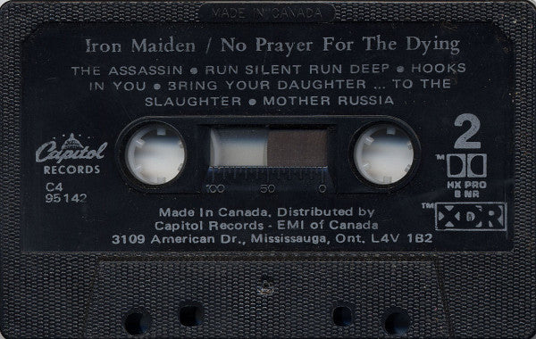 Iron Maiden : No Prayer For The Dying (Cass, Album, Dol)