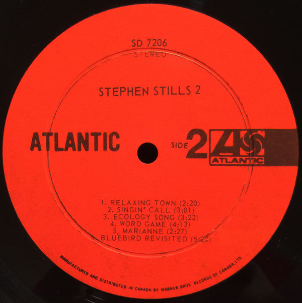 Stephen Stills : Stephen Stills 2 (LP, Album, Gat)