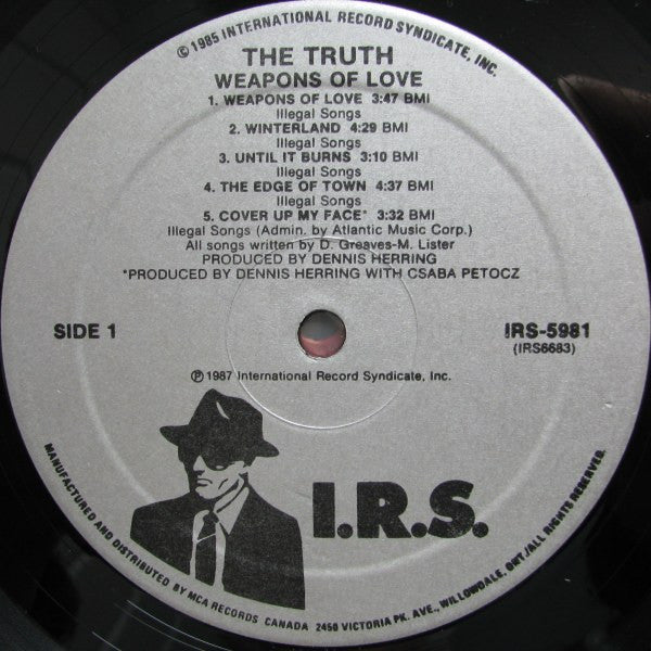 The Truth (6) : Weapons Of Love (LP, Album)