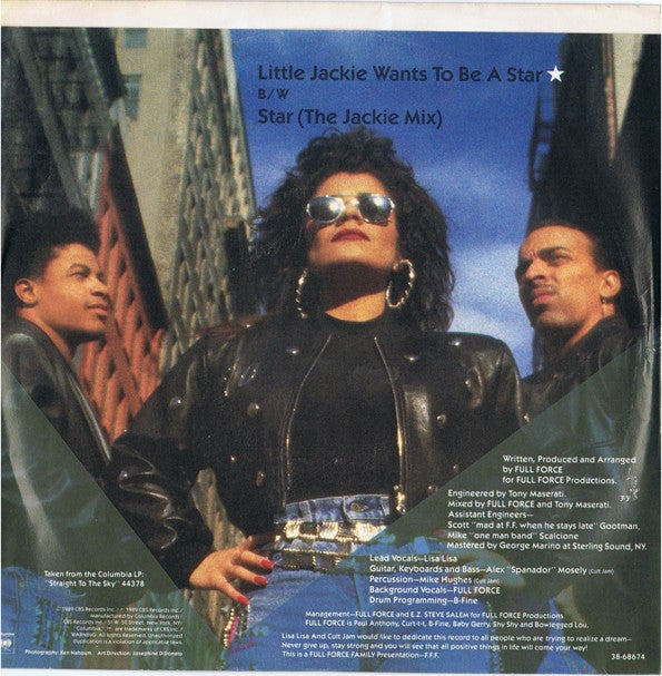 Lisa Lisa And Cult Jam* : Little Jackie Wants To Be A Star (7", Single)