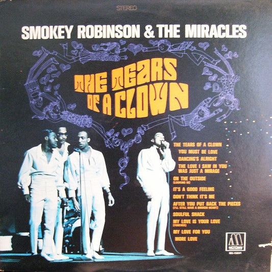The Miracles : The Tears Of A Clown (LP, Album, RE)