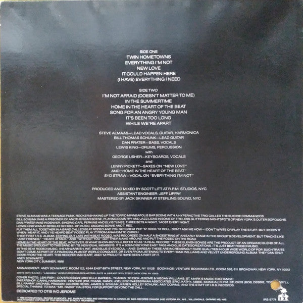 Beat Rodeo : Home In The Heart Of The Beat (LP, Album)