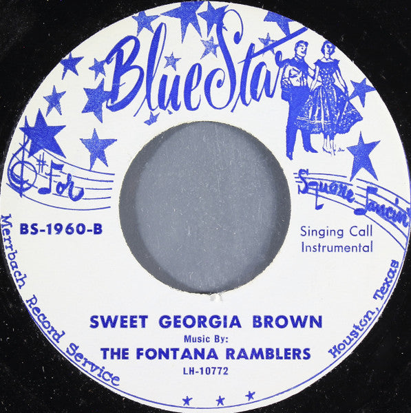 The Fontana Ramblers : Sweet Georgia Brown (7")