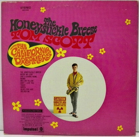 Tom Scott With The California Dreamers : The Honeysuckle Breeze (LP, Album, RE, Gat)