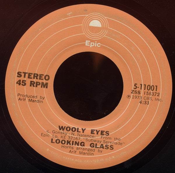 Looking Glass : Jimmy Loves Mary-Anne / Wooly Eyes (7", San)