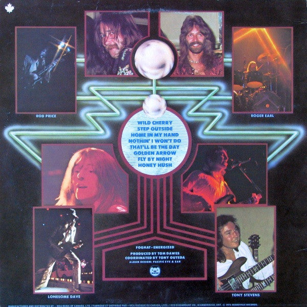 Foghat : Energized (LP, Album)