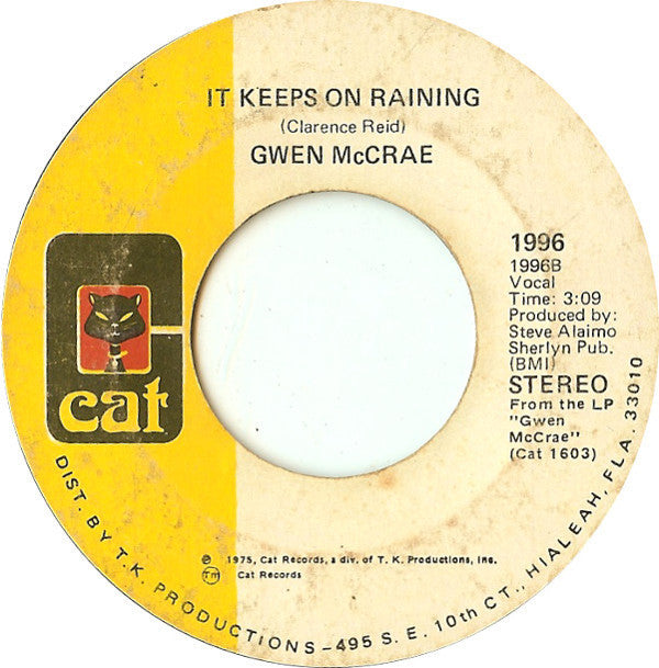 Gwen McCrae : Rockin' Chair (7", Styrene, (Ƨ))