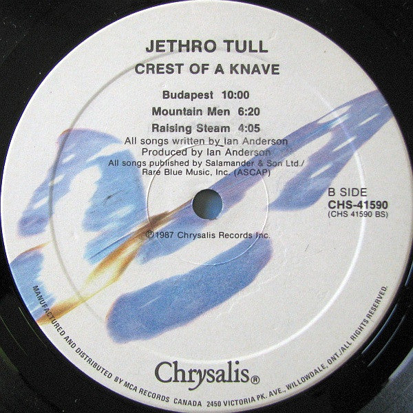 Jethro Tull : Crest Of A Knave (LP, Album)