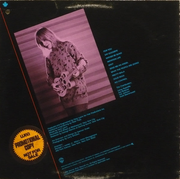 Robin Lane & The Chartbusters : Imitation Life (LP, Album)