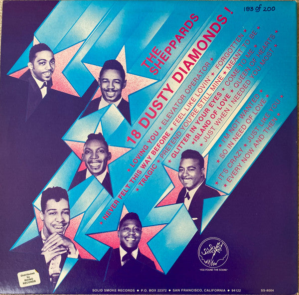 The Sheppards : The Sheppards (LP, Comp, Mono, Num, Whi)