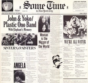 John & Yoko* / Plastic Ono Band* With Elephants Memory And Invisible Strings : Some Time In New York City (2xLP, Album, RE)