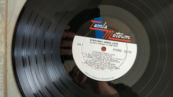 Gladys Knight And The Pips : Everybody Needs Love (LP, Album)