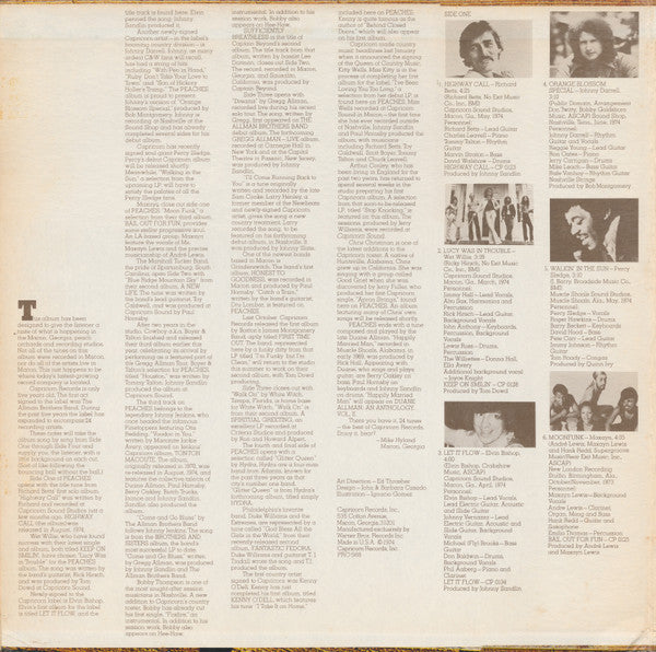 Various : Peaches (2xLP, Comp, Smplr, San)