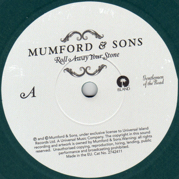Mumford & Sons : Roll Away Your Stone (7", Dar)