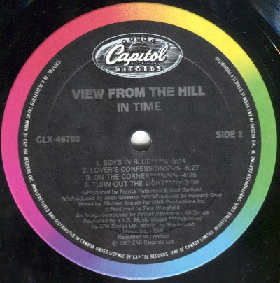 View From The Hill : In Time (LP, Album)
